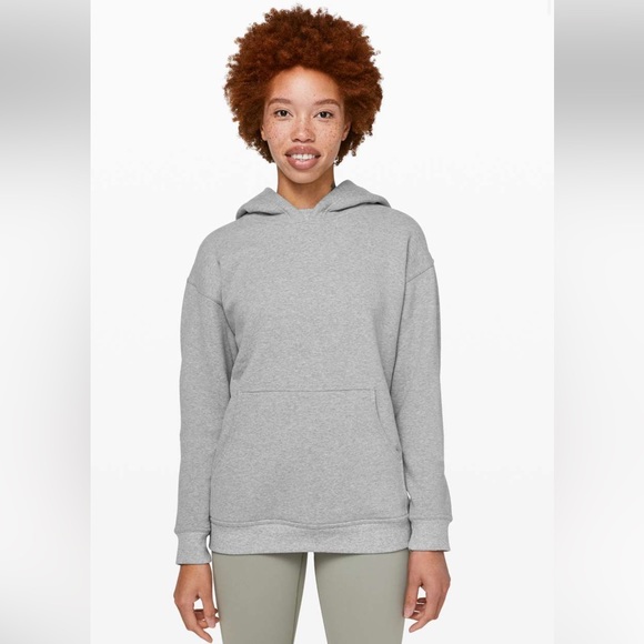 Lululemon All Yours Hoodie sweater 
Heathered Core Light GreySilver Drop size XS - Picture 8 of 9